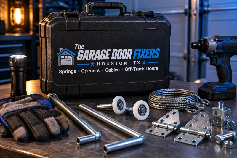 Highest rated help fixing garage doors in South Houston, TX: the service tools laid out